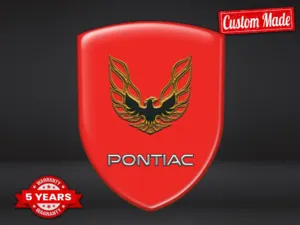 Pontiac Doming Aufkleber Auto Stern Limitiert Exklusiv